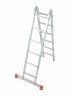 Drabina dwustronna przegubowa ze szczeblami Krause TriMatic 2x6 129901